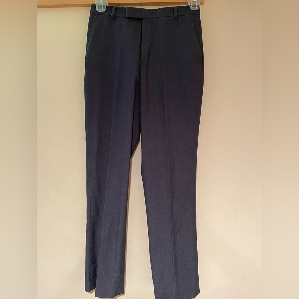 Calvin Klein boys slacks grey size 16 regular 4 pocket